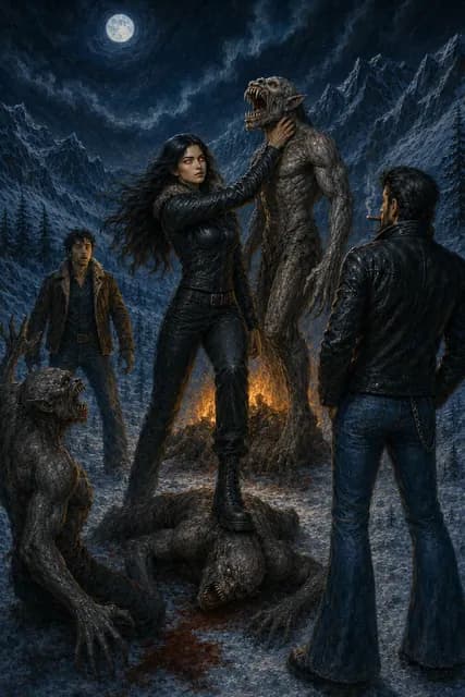 Harshpreet, Shivaay and Vishal fighting Ghraaks